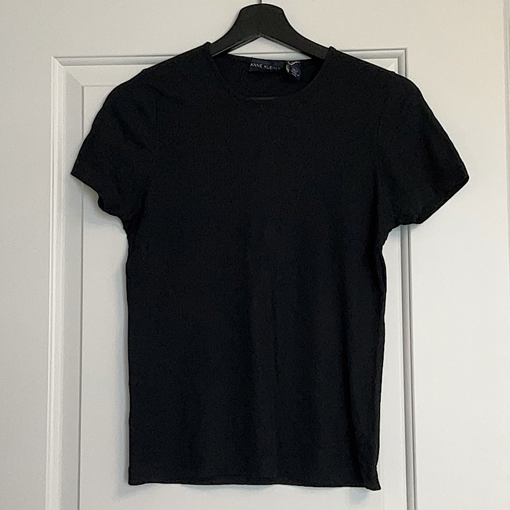 Anne Klein ribbed Tee Shirt